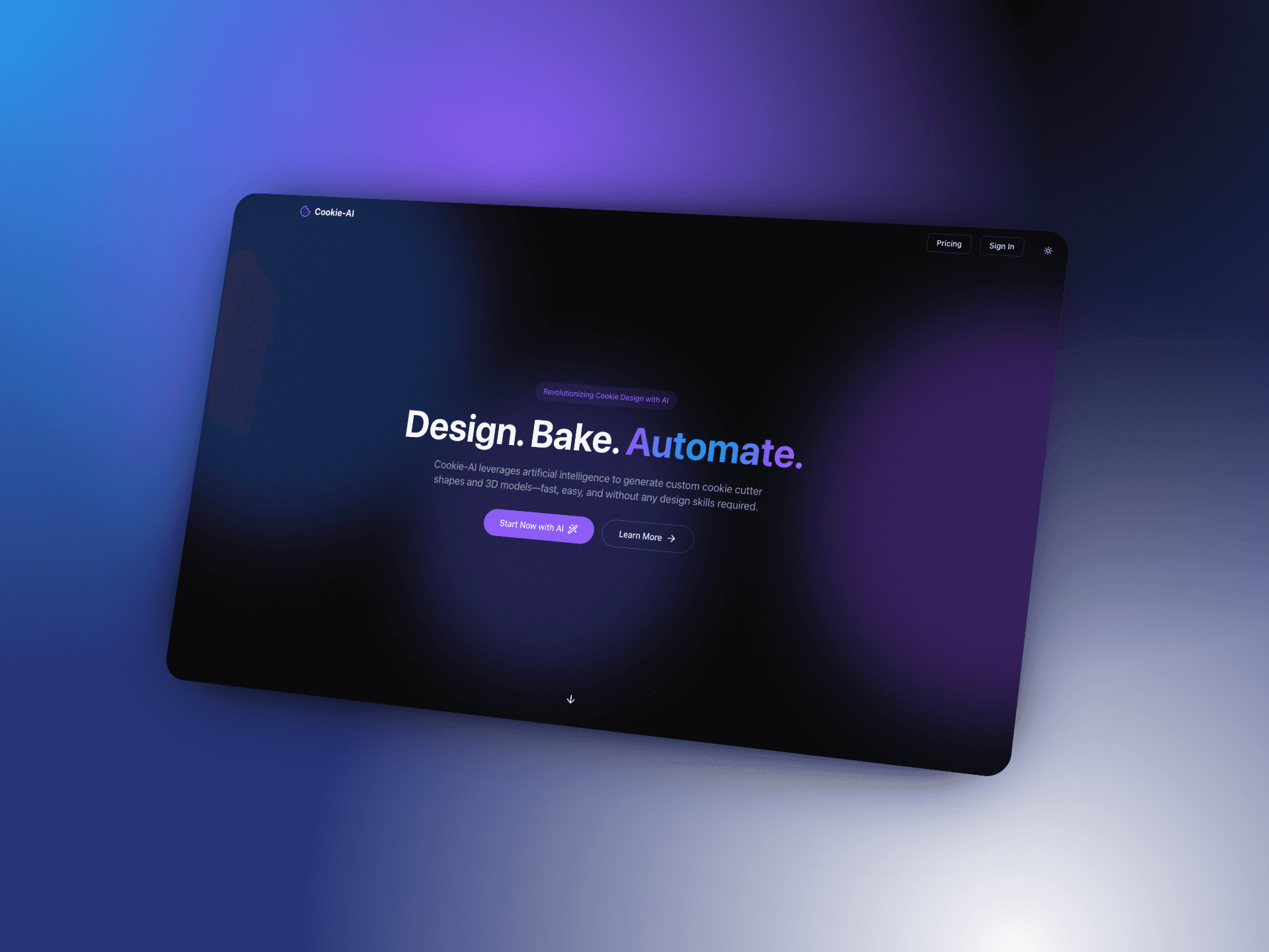 Cookie-AI project preview